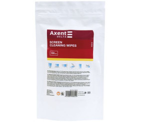 Серветки для екранів вологі, змінні, 100 шт.