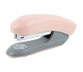 Степлер Welle-2 пласт., №24/6, 20 арк., Pastelini, рожевий