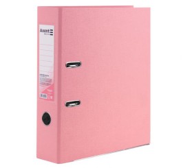 Папка-реєстратор одност. PP 7,5 cм, розібр, Pastelini,рожева