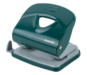 Діркопробивач Exakt-2 металевий, 30арк, Earth colors зелений