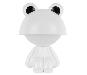 Світильник-нічник LED з акумулятором Cute Froggy, білий
