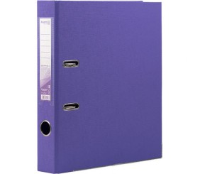 Папка-реєстратор двост. PP 5 cм, розібр, фіолетова