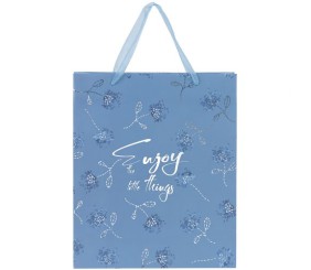 Пакет пластиковий подарунковий 25х19см, Flower Symphony-3