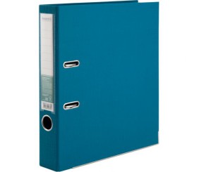 Папка-реєстратор двост, Prestige+ 5cм, роз, тем-бірюзова