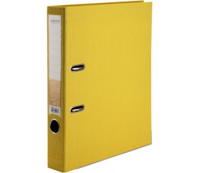 Папка-реєстратор двост, Prestige+ 5cм, роз, жовта