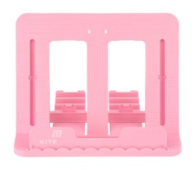 Підставка для книг, пластикова, рожева