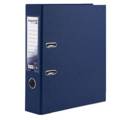 Папка-реєстратор одностор. PP 7,5 cм, розібр, темно-синя