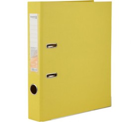 Папка-реєстратор двост. PP 5 cм, розібр, жовт