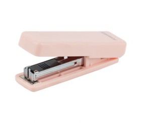 Степлер MINI пласт., №10, 10 арк., Pastelini, рожевий