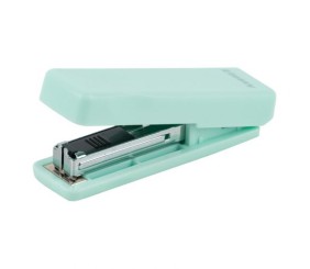 Степлер MINI пласт., №10, 10 арк., Pastelini, м'ятний