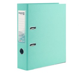 Папка-реєстратор одност. PP 7,5 cм, розібр, Pastelini,м'ятна