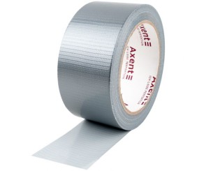 Стрічка клейка пакувальна армована 48мм*25м, 150 мкм, срібна