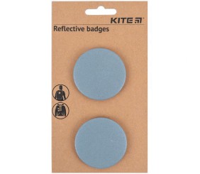 Набір значків світловідбиваючих, сірі