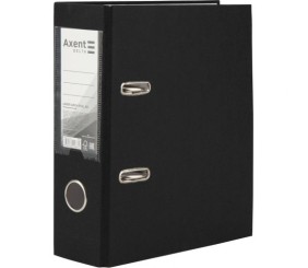 Папка-реєстратор А5 одностор. PP 7,5cм, роз, чорн