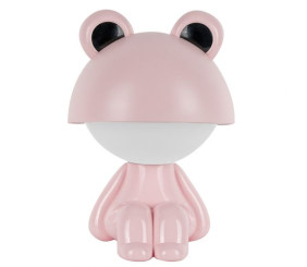 Світильник-нічник LED з акумулятором Cute Froggy, рожевий