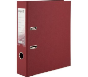 Папка-реєстратор двост. PP 7.5 cм, розібр,  вишнева