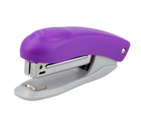 Степлер Welle-2 пласт., №10, 12арк., фіолетовий