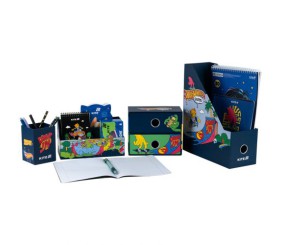 Органайзер настільний, 4 предмети, картон, HW