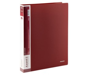 Папка на 4-х кільцях, 35 мм, бордова