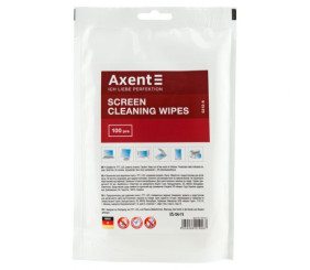 Серветки для екранів вологі, змінні, 100 шт.