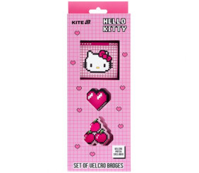 Набір бейджів на липучці, 3 шт., 3012-2 HK