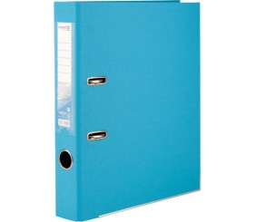 Папка-реєстратор двост. PP 5 cм, розібр, світло-блакитна