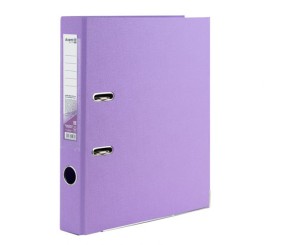 Папка-реєстратор двост. PP 5 cм, розібр, Pastelini, бузкова