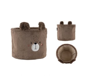 Кошик для зберігання 3100 Sweet Bear 30х25 см, плюшевий