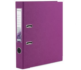 Папка-реєстратор одностор. PP 5 cм, розібр, бузкова