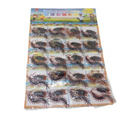 Прикол пластиковий Прусак та Сколопендра 4,5 см