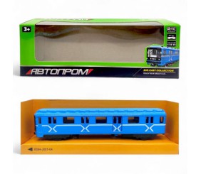 Вагон метро металевий "АВТОПРОМ" (БЛАКИТНИЙ)