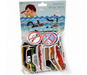 Гра для ванни (машинки, дорога, карта, в пакеті)