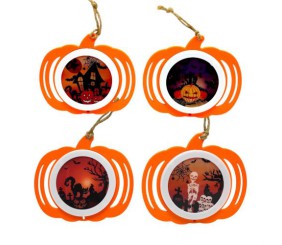 Гарбуз із підвісом "Halloween", 12*14,5 см (мікс видів)