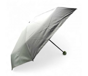 Парасолька механічна (висота - 53 см; діаметр купола - 82 см; довжина у складеному вигляді: 17 см) БЛІДО-ЗЕЛЕНА