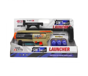 Бластер з мяк.патронами та прицілом.(ВИД 3)