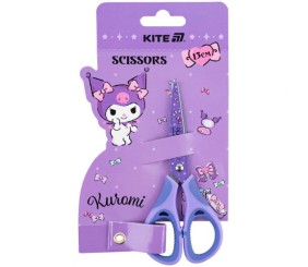 Ножиці  дитячі з гум. вставками, малюнок на лезах, 13см HK