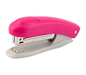 Степлер Welle-2 пласт., №10, 12арк., рожевий