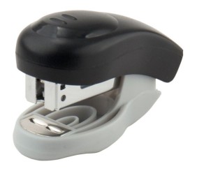 Степлер Welle-2 пласт., №24/6, 10 арк., чорний