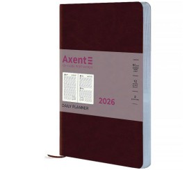 Щоденник 2026 Partner City Soft, 145*210, коричневий