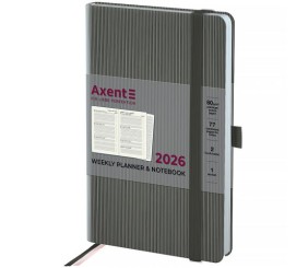 Щотижневик 2026 Partner Lines, 125*195, сірий