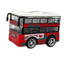 Автобус металевий інерційний, (ЧЕРВОНИЙ)