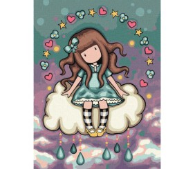 Картина за номерами "Aprilʼs Showers Santoro Gorjuss Collection" 30х40 см