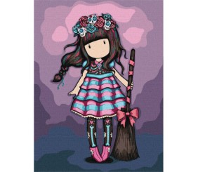 Картина за номерами "Frida Santoro Gorjuss Collection" 30х40 см