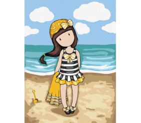 Картина за номерами "Beach Belle Santoro Gorjuss Collection" 30х40 см