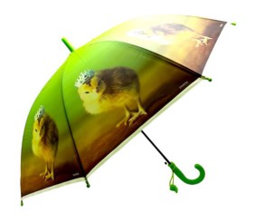 Дитяча парасолька КУРЧАТКО (САЛАТОВИЙ)