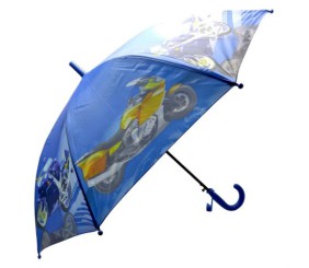 Дитяча парасолька МОТОЦИКЛ (СИНІЙ)