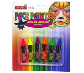 Фарба для аквагриму 6 шт