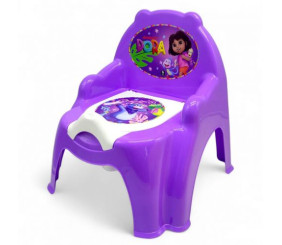 Горщик дитячий, пластиковий, "Дора мандрівниця"