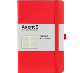 Книга записна Partner, 125*195, 96арк, лін, червона