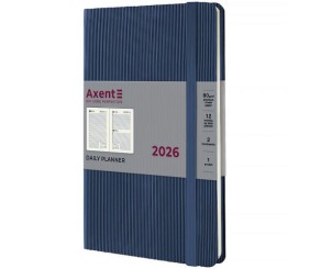 Щоденник 2026 Partner Lines, 145*210, блакитний